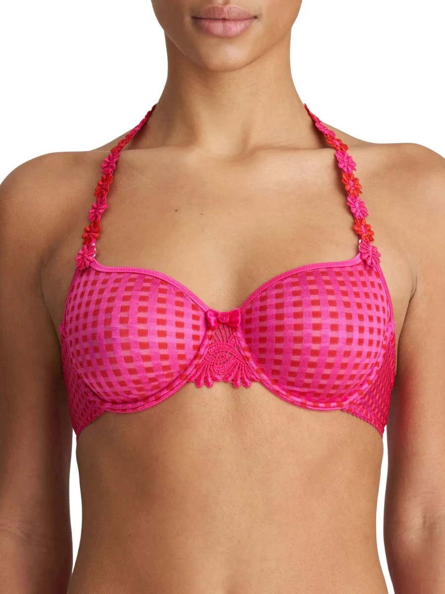 MARIE JO Avero Non Padded Full Cup Seamless Bra - Electric Pink - Image 5