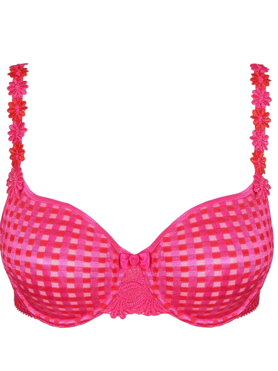 MARIE JO Avero Non Padded Full Cup Seamless Bra - Electric Pink - Image 6