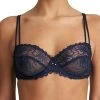 MARIE JO Jane Horizontal Seam Balcony Bra - Velvet Blue