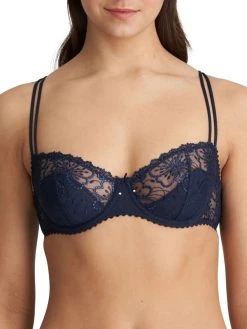 MARIE JO Jane Half Padded Balcony Bra - Velvet Blue