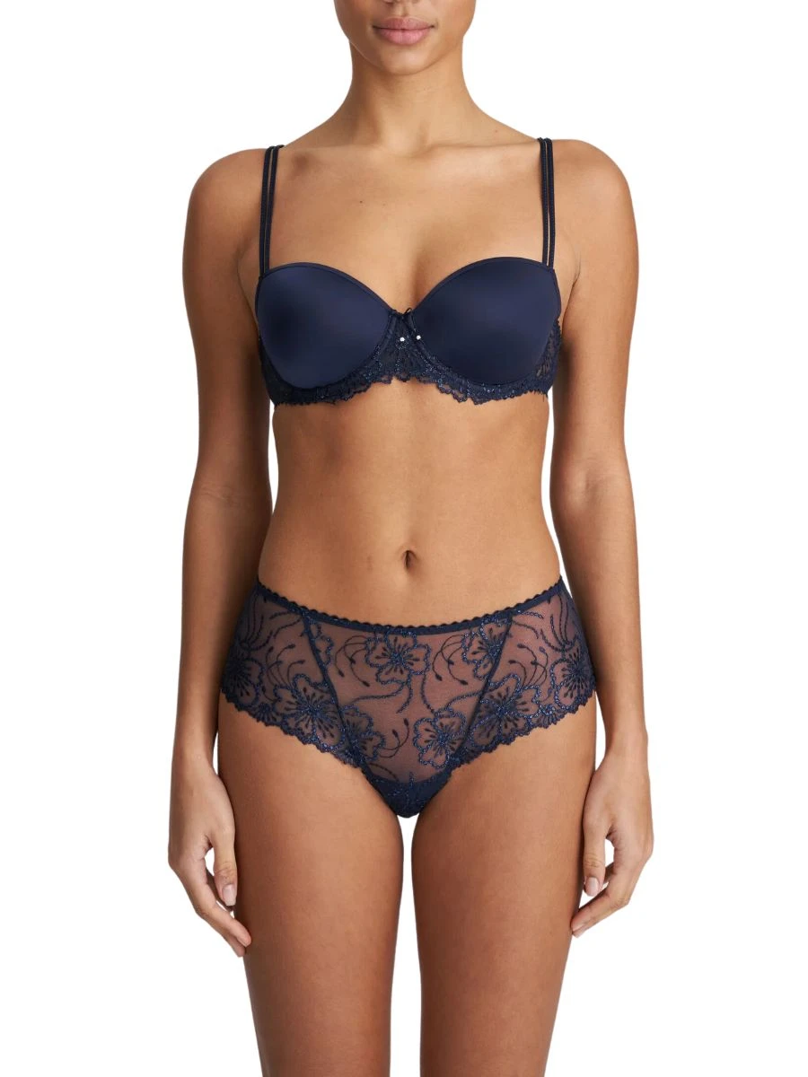 MARIE JO Jane Padded Balcony Bra - Velvet Blue - Image 2