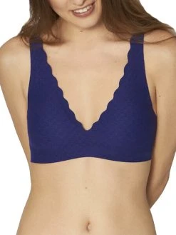 Sloggi ZERO Feel Lace Bralette - Royal Blue