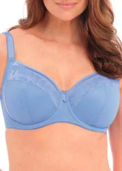 FANTASIE Illusion Full Cup Side Support Bra - Smokey Blue