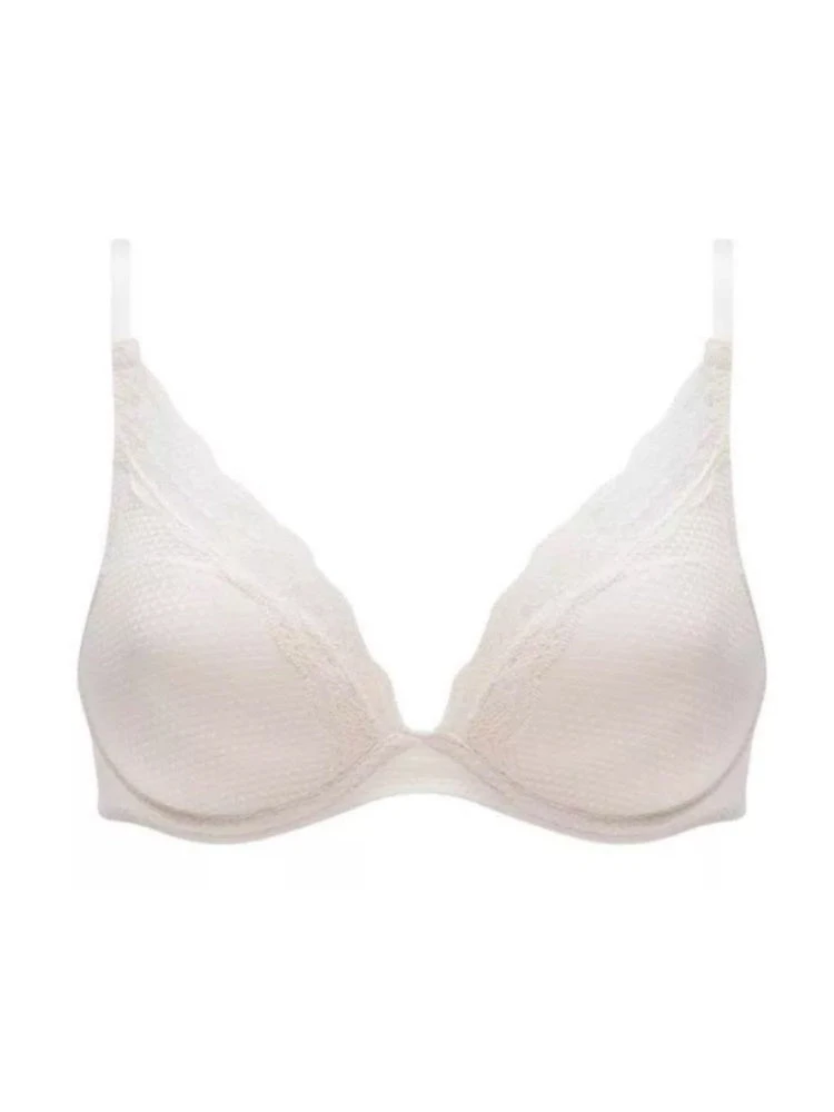 Passionata Brooklyn Plunge Bra - Pearl - Image 4