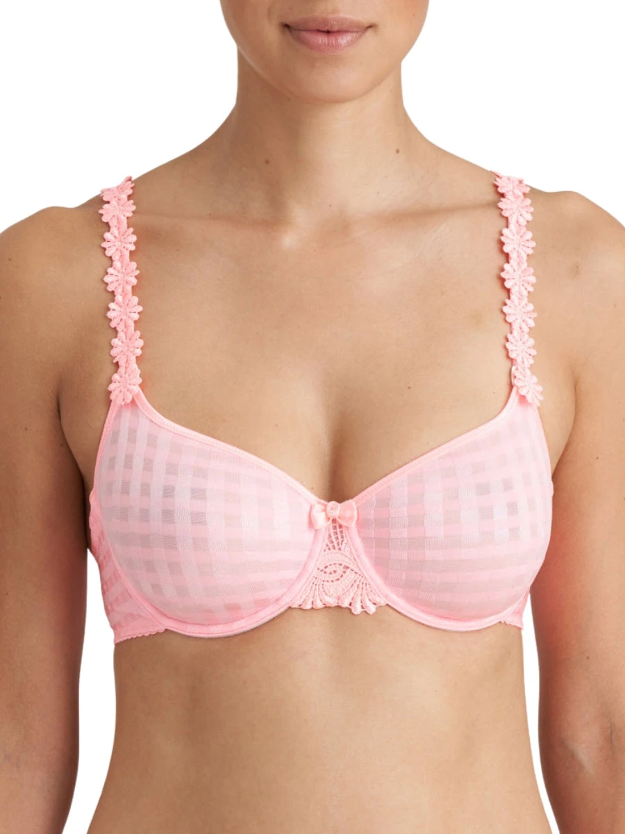 MARIE JO Avero Non Padded Full Cup Seamless Bra - Pink Parfait