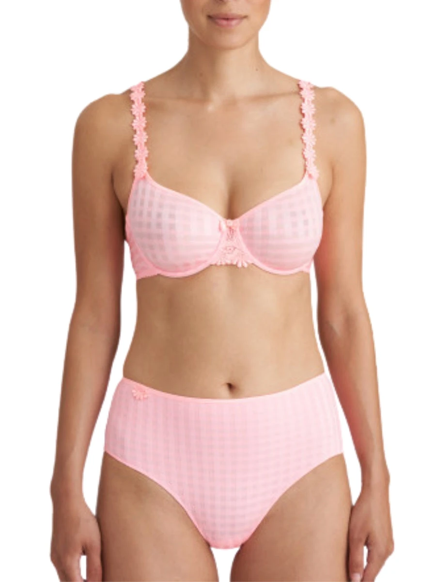 MARIE JO Avero Non Padded Full Cup Seamless Bra - Pink Parfait - Image 4