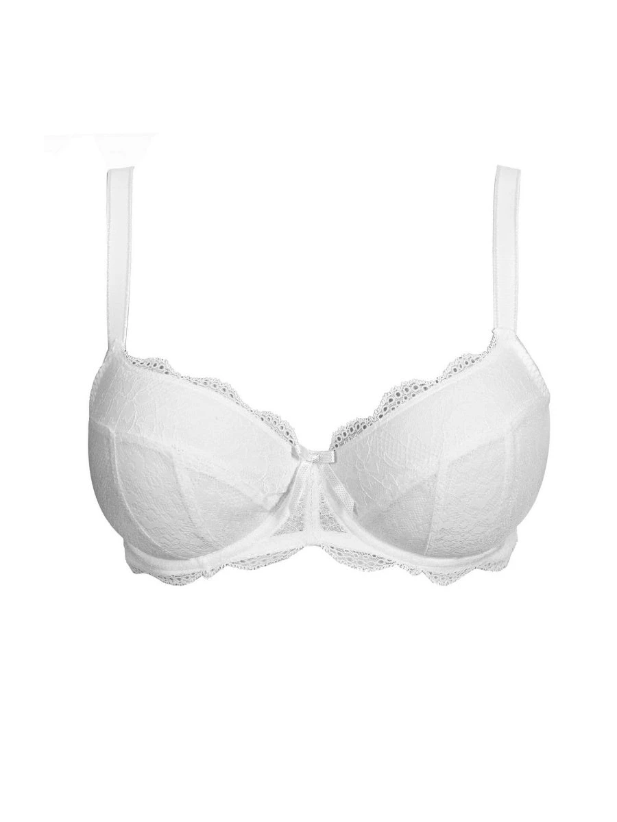 Freya Fancies Padded Half Cup Bra - White - Image 4