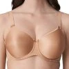 PRIMADONNA Satin Full Cup Bra - Cognac