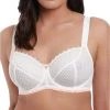 FREYA Daisy Lace Balcony K Cup Bra - White