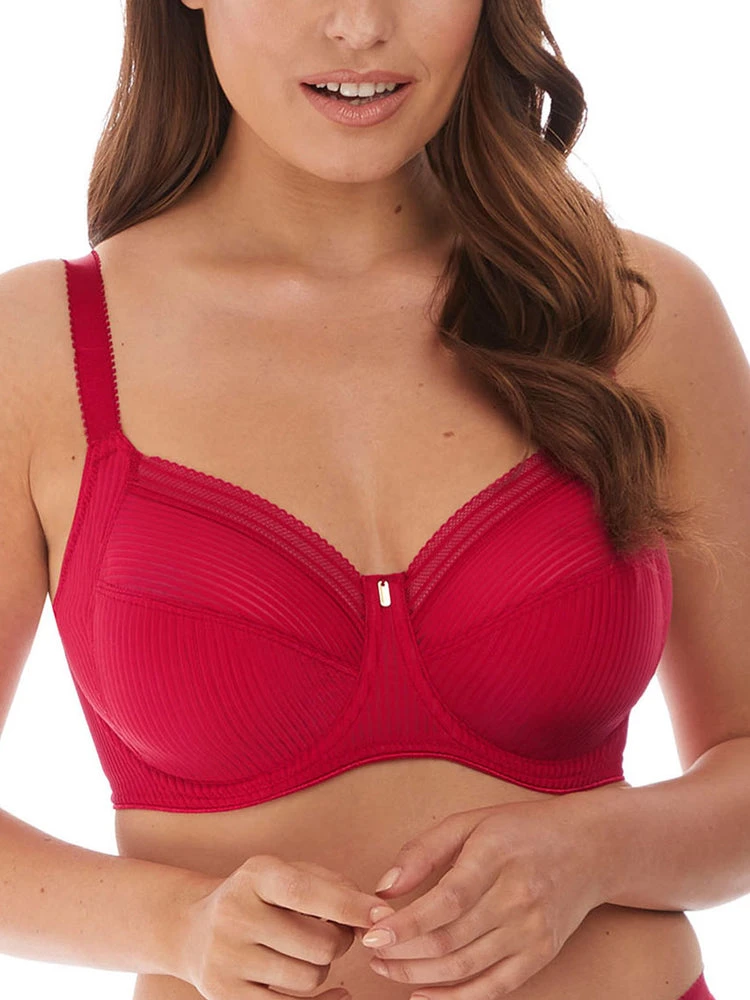 FANTASIE Fusion Full Cup Side Support Bra - Red