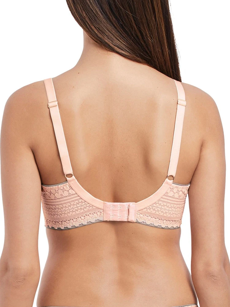 FREYA Daisy Lace Balcony Bra - Blush - Image 2