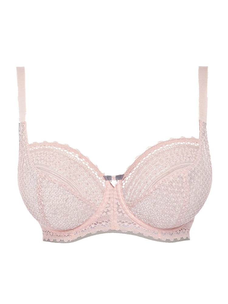 FREYA Daisy Lace Balcony Bra - Blush - Image 3