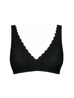 Sloggi ZERO Feel Lace Bralette - Black