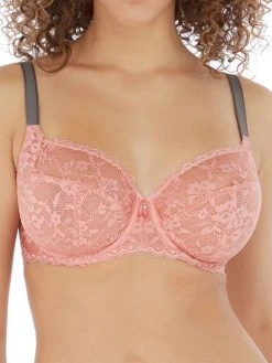 FREYA Offbeat Side Support Bra - Rosehip