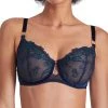 Aubade Velvet Memories Half Cup Bra - Twilight