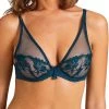 Aubade Lovessence Underwired Triangle Bra - Imperial Green