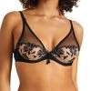 Aubade Lovessence Underwired Triangle Bra - Noir