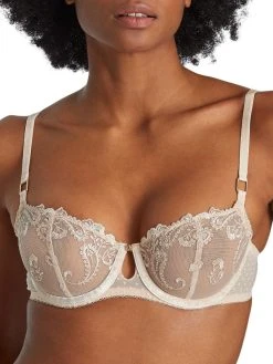 Aubade Velvet Memories Half Cup Bra - Dawn
