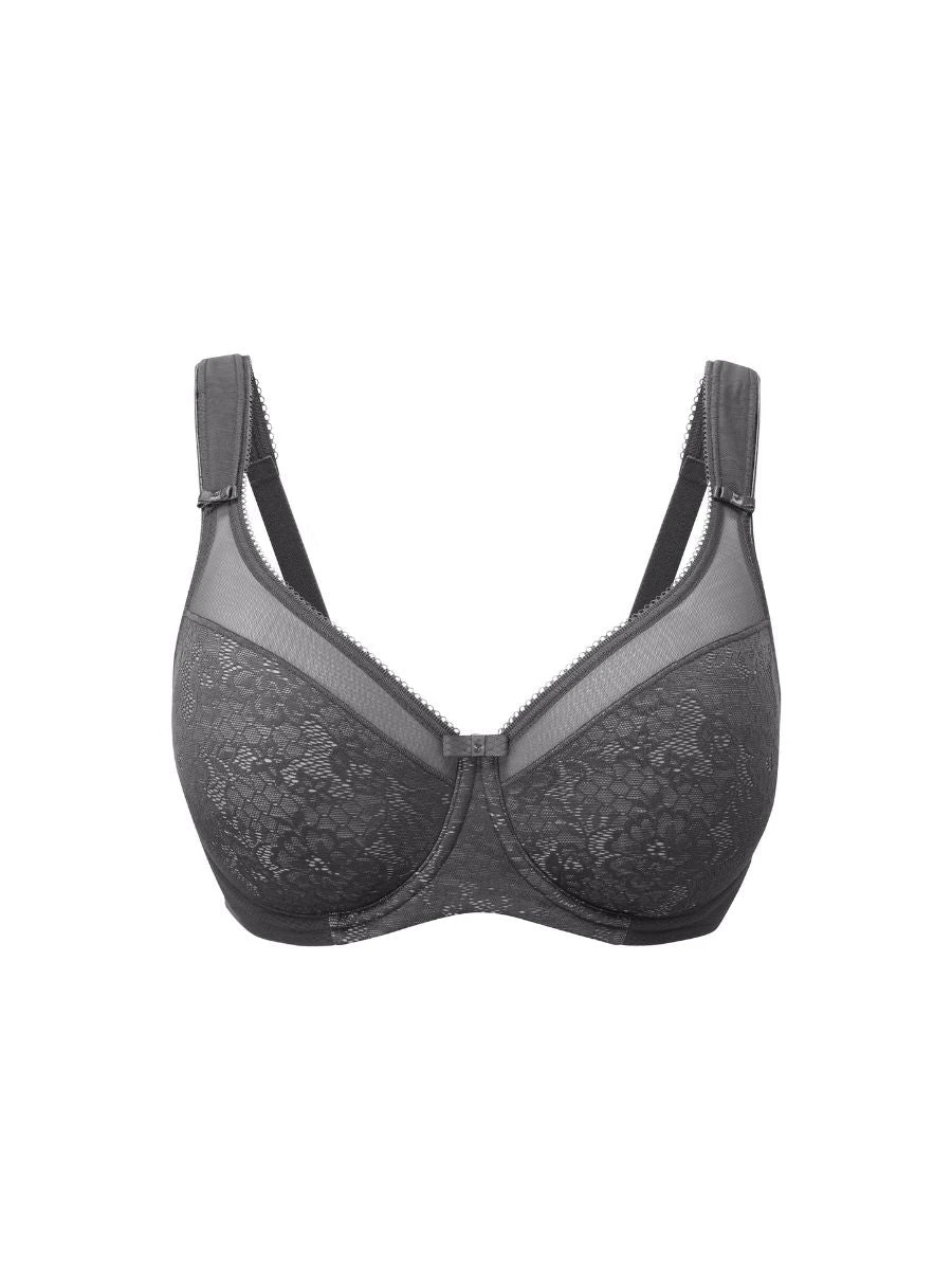 Berlei Beauty Everyday Minimiser Bra - Dark Gray - Image 6