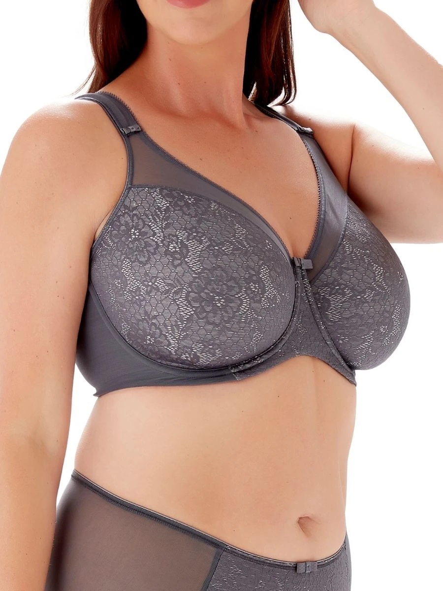 Berlei Beauty Everyday Minimiser Bra - Dark Gray - Image 5