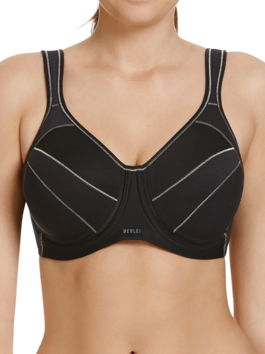 Berlei Full Support Wired Sports Bra - Black