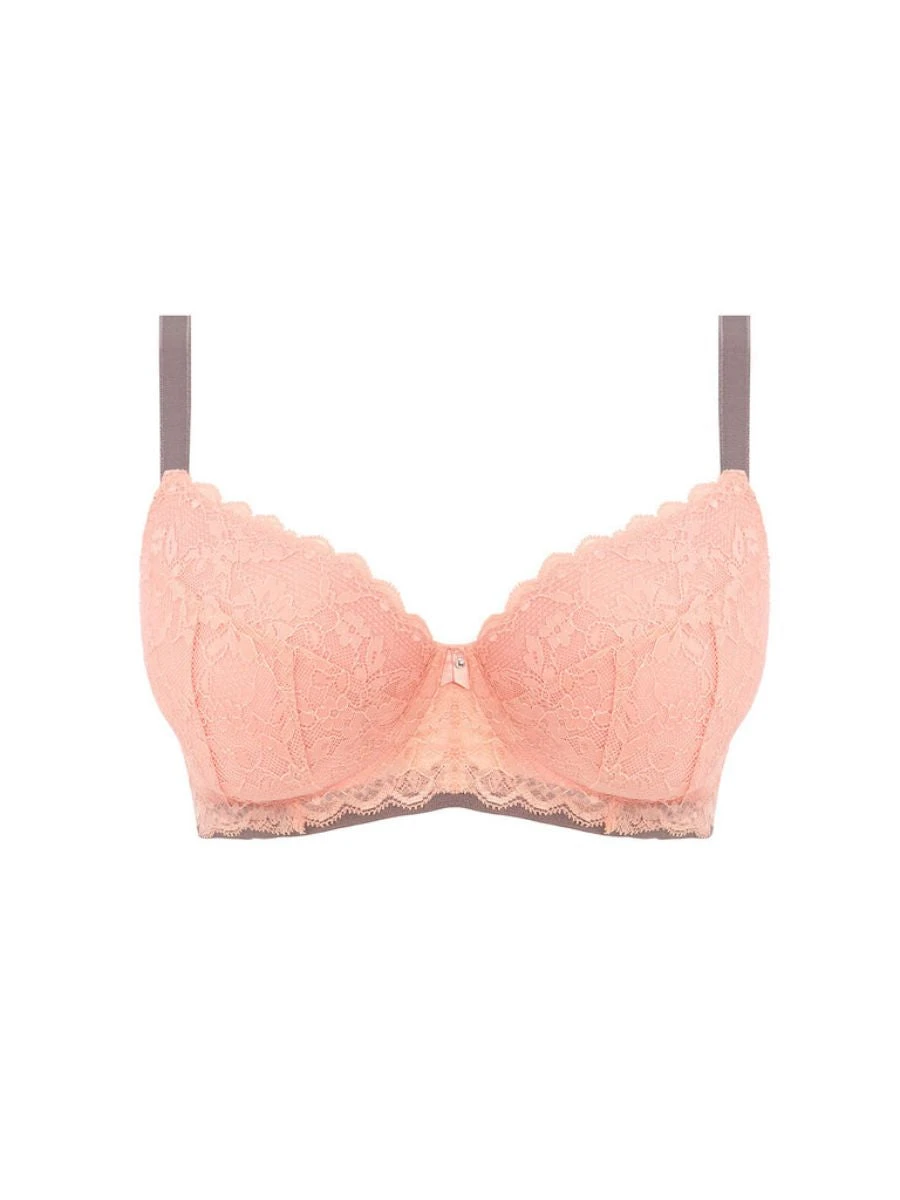 FREYA Offbeat Padded Half Cup Bra - Rosehip - Image 4
