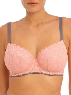 FREYA Offbeat Padded Half Cup Bra - Rosehip