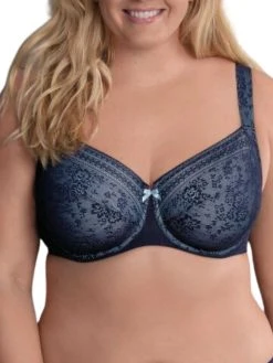 Rosa Faia Fleur Underwired Bra - Maritime Blue