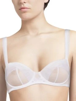 CHANTAL THOMASS Encens Moi Half Cup Bra - White