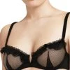 CHANTAL THOMASS Abysse Half Cup Bra - Black