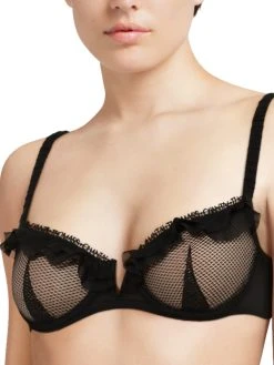 CHANTAL THOMASS Abysse Half Cup Bra - Black