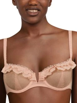 CHANTAL THOMASS Abysse Half Cup Bra - Blush Pink