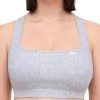 Chantelle Cotton Comfort Bralette - Mixed Grey