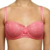 Chantelle Day To Night Half Cup Bra - Love Pink