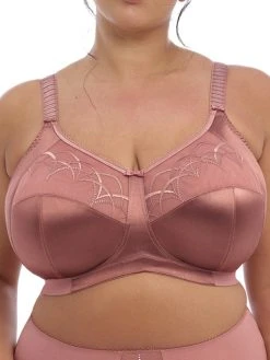 ELOMI Cate Soft Cup Bra - Rosewood