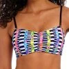 FREYA Electro Rave Bralette Bikini Top - Multi
