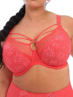 ELOMI Brianna Plunge Bra - Cayenne