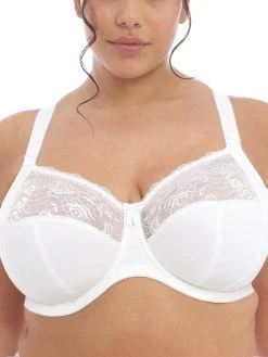 ELOMI Morgan Full Cup Bra - White