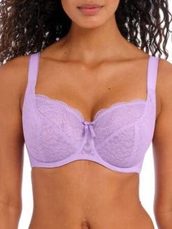 Freya Fancies Balcony K Cup Bra - Purple Rose