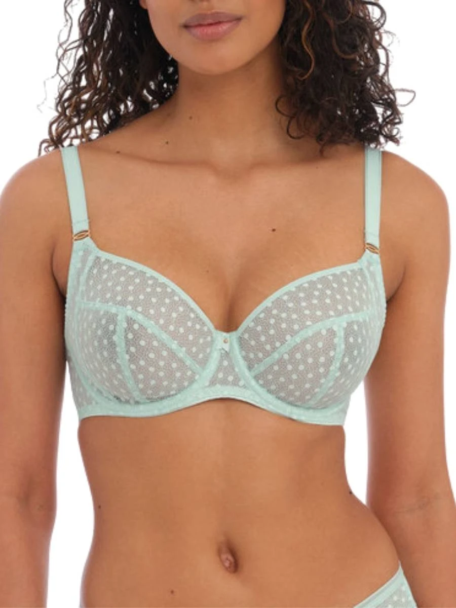 FREYA Starlight Side Support Bra - Pure Water