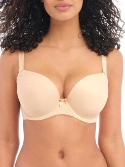 FREYA Deco Moulded Seamless T-Shirt Bra - Nude