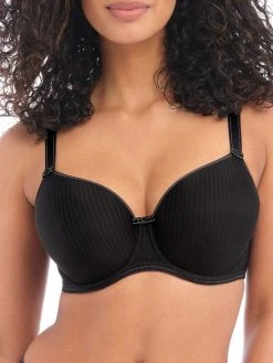 FREYA Idol Moulded Balcony Bra - Black