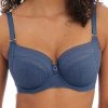 FREYA Viva Lace Side Support Bra - Lace Vintage Denim