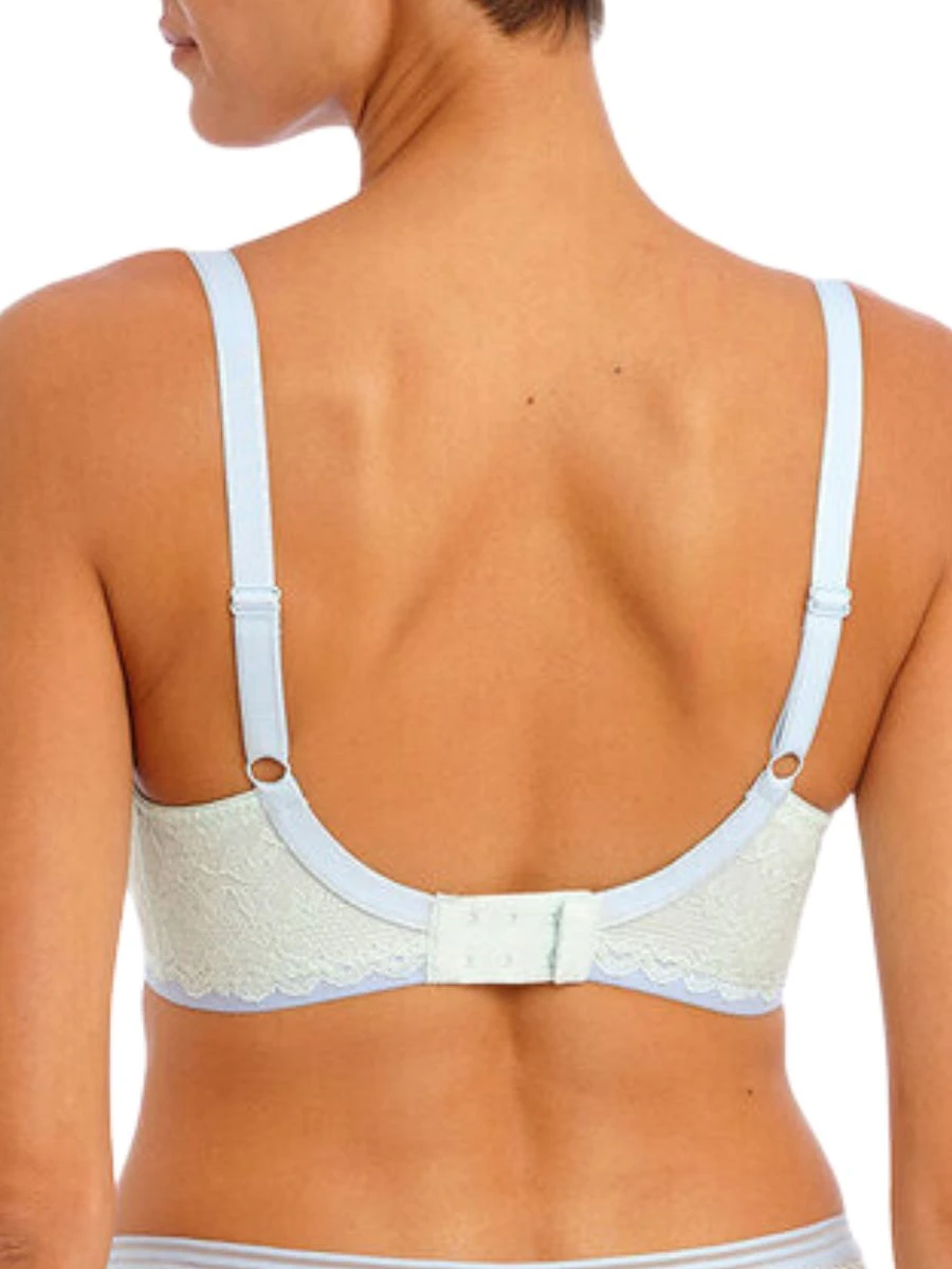 FREYA Offbeat Padded Half Cup Bra - Purewater - Image 3