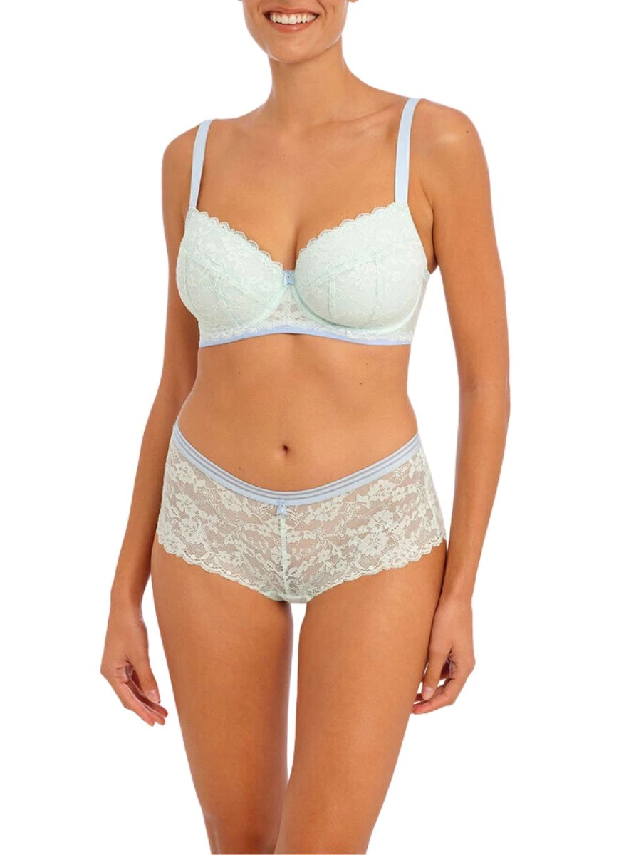 FREYA Offbeat Padded Half Cup Bra - Purewater - Image 2