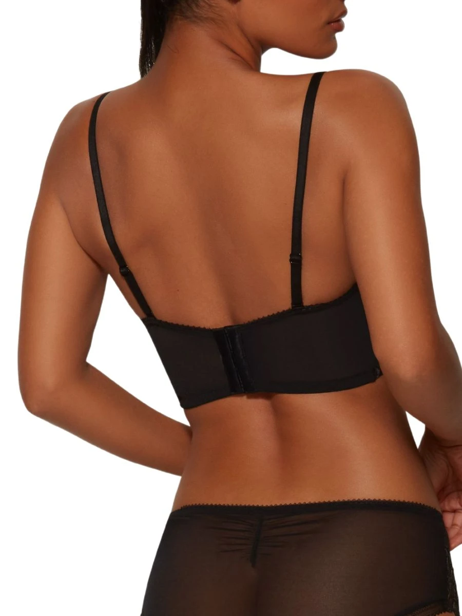 Gossard Swirl Bralette - Black - Image 4