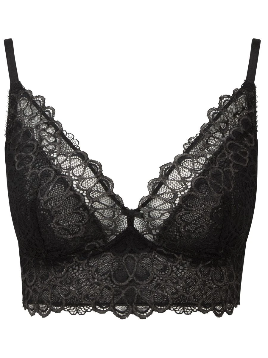Gossard Swirl Bralette - Black - Image 5