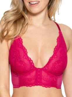 Gossard Superboost Lace Deep V Bralette - Vivacious