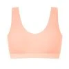 Chantelle SoftStretch V-Neck Jersey Crop Top - Tropical Peach