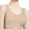 Chantelle SoftStretch V-Neck Jersey Crop Top - Golden Beige